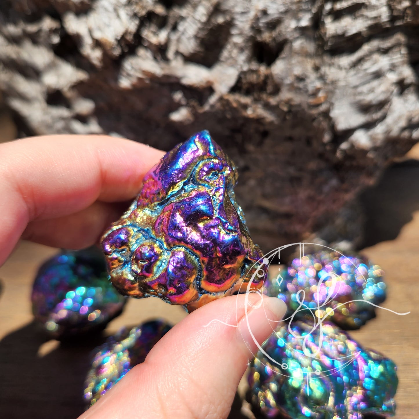 Titanium Aura Agate